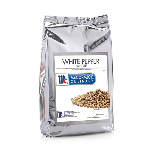 White Pepper Whole 1kg