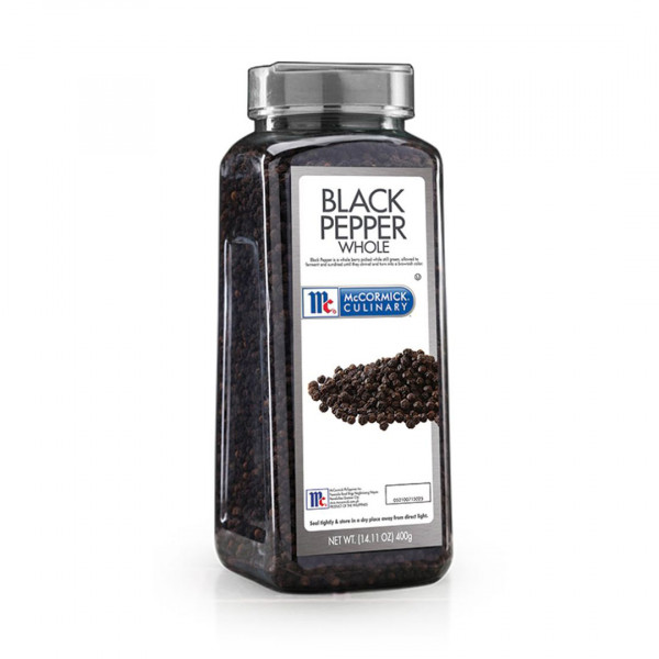 Black Pepper Whole 400g