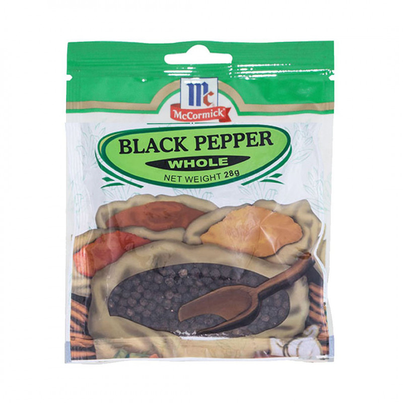 Black Pepper Whole 28g