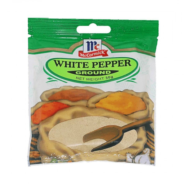 White Pepper Ground (Pouch)